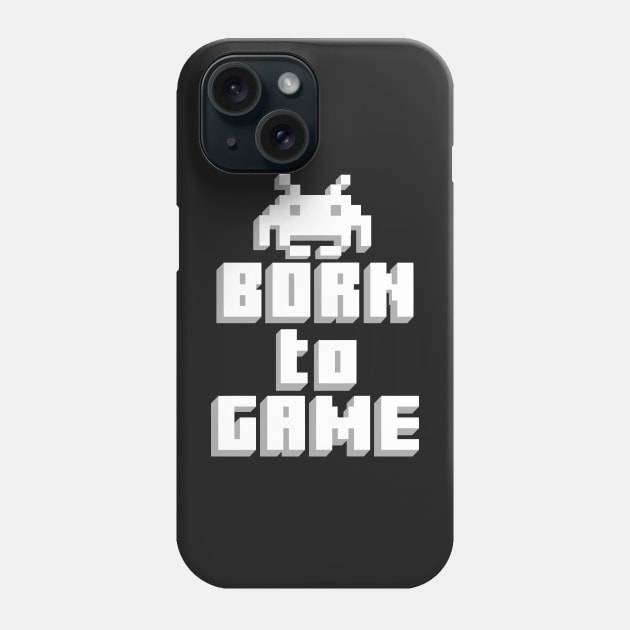 GAMING GIFT: Born To Game Phone Case by woormle