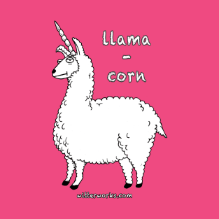 Llamacorn Hot Pink! T-Shirt