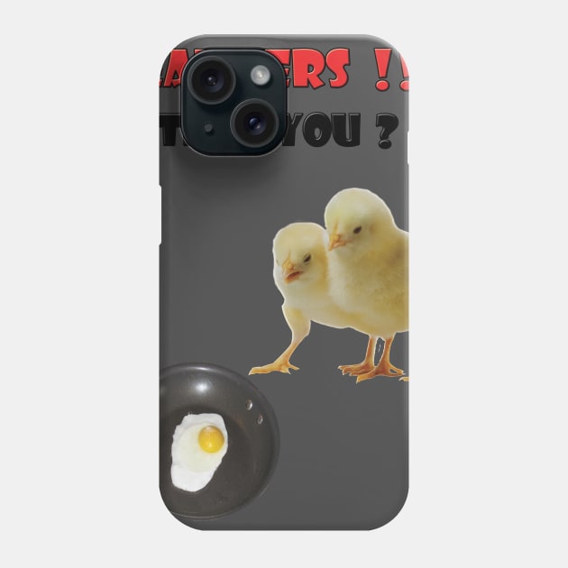 chicken Phone Case by yondu55