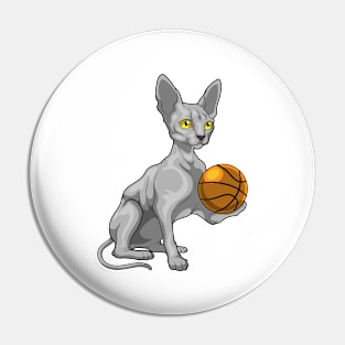 Sphinx Cat Basketball player Basketball Pin