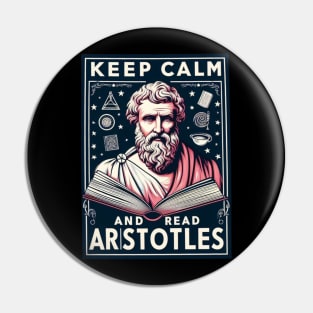 Aristotle art for work lovers Pin