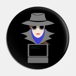 Lady Grey (Cauc W/Computer): A Cybersecurity Design Pin