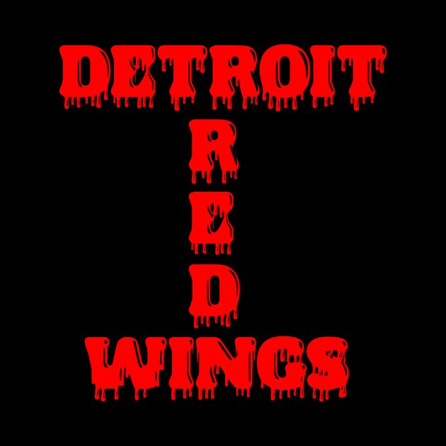 Detroit red wings by Cahya. Id