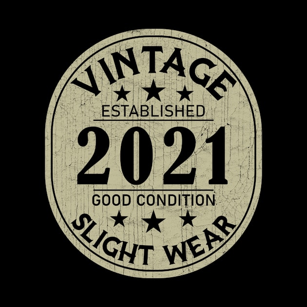 2021 Vintage - Good Condition Slight Wear by Stacy Peters Art