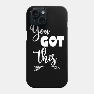 Motivational Teacher Shirtstate Testing You Got This Phone Case