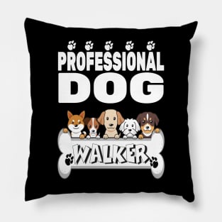 Best Professional Dog Walker - Dog Sitter - Dog Trainer - Puppy Walker Pillow