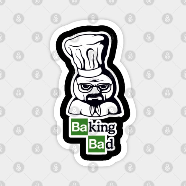 BAKING BAD Magnet by tzolotov