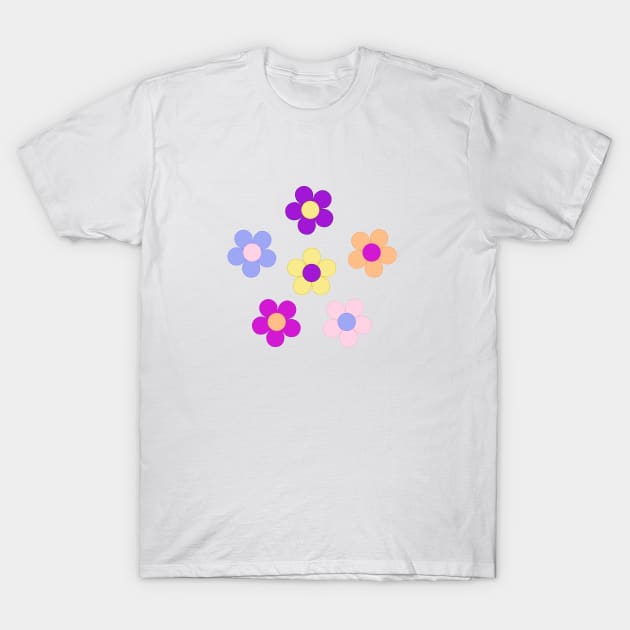 NataliePaskell Flower Power Design T-Shirt