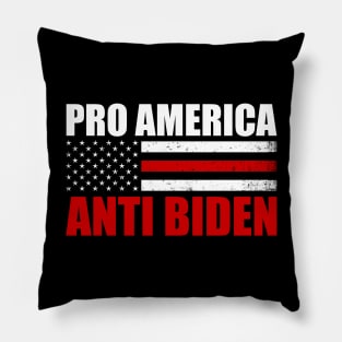Pro-America Anti-Biden American USA Flag Resist Pillow