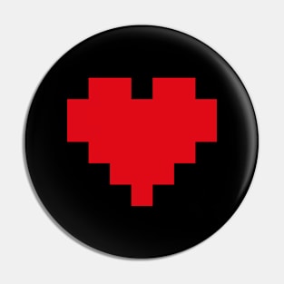 pixel heart Pin