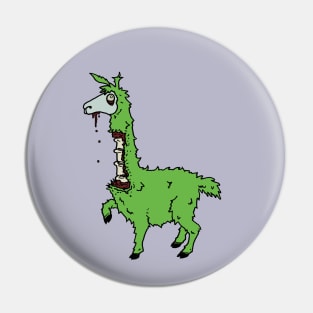 Undead Llama Pin