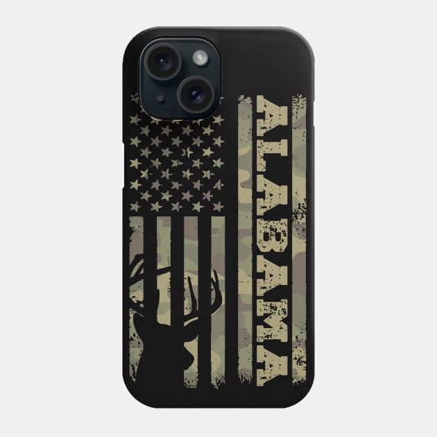 Alabama Deer Hunter Phone Case by Etopix