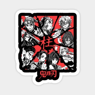 Demon Slayer - Hashira Red Magnet
