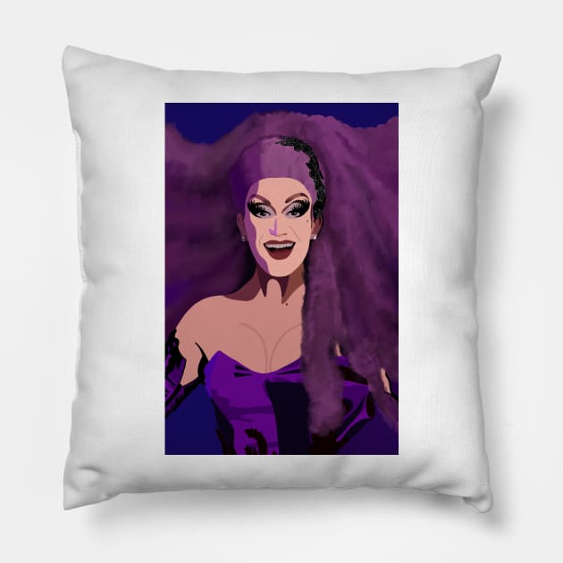 lady Camden Pillow by KaiVerroDesigns