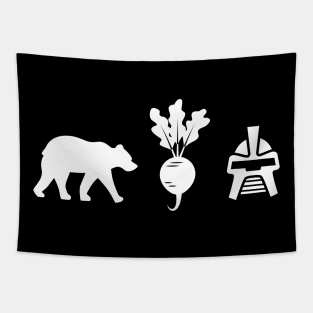 Bears, Beets, BSG Tapestry