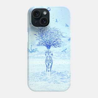 Stargazing in winter by #Bizzartino Phone Case