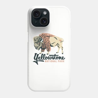 Yellowstone bison Phone Case