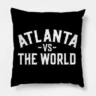 Atlanta vs The World Pillow