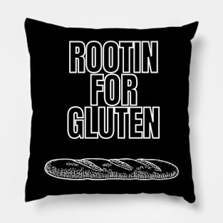 Rootin for Gluten Pillow