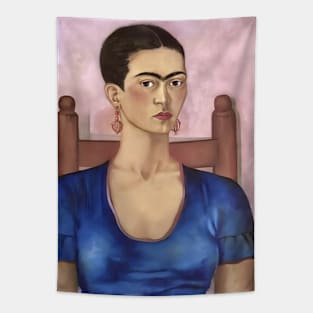 Self Portrait by Frida Kahlo Tapestry