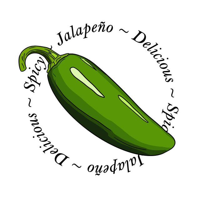 Jalapeno Chili Pepper by MojoCoffeeTime