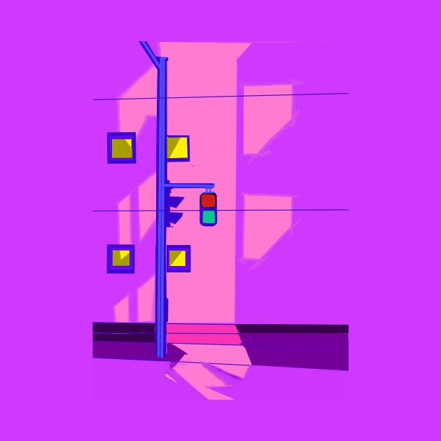 Retro traffic light by Danwpap2