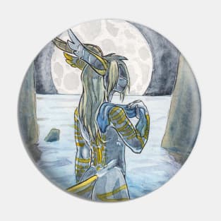 Moonlit Bath Pin