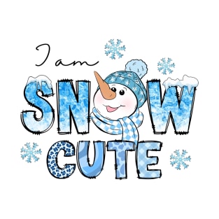 Christmas Snowman Snow Cute T-Shirt