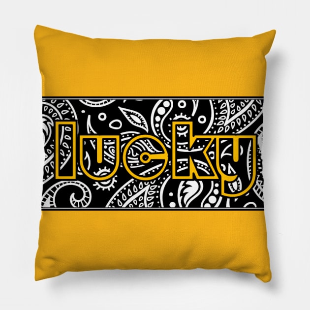 LUCKY Pillow by Bits