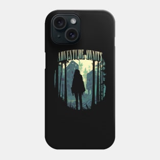 Adventure awaits Phone Case