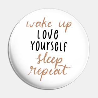 love yourself Pin