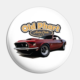 Old Phart Auto Club - Mustang Pin