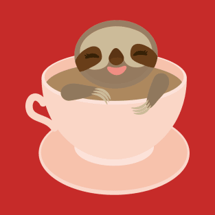 sloffee, coffee cup, sloth T-Shirt