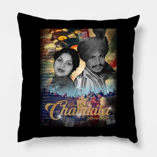 Chamkila Artwork Pillow