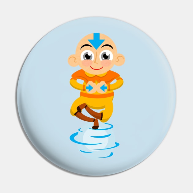 Bend it like Aang Pin by brodiehbrockie