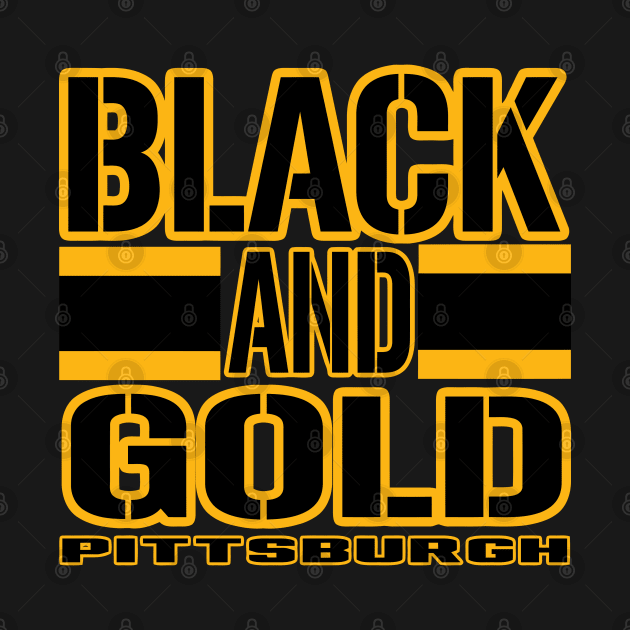 Pittsburgh LYFE Black and Gold by pralonhitam