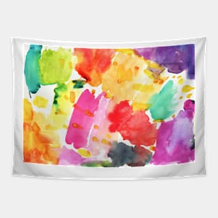 Abstract watercolor painting Tapestry