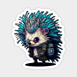 CYBERPUNK HEDGEHOG #10 Magnet