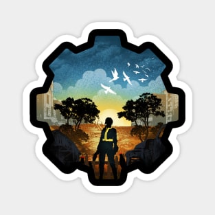 Fallout Sunset Magnet