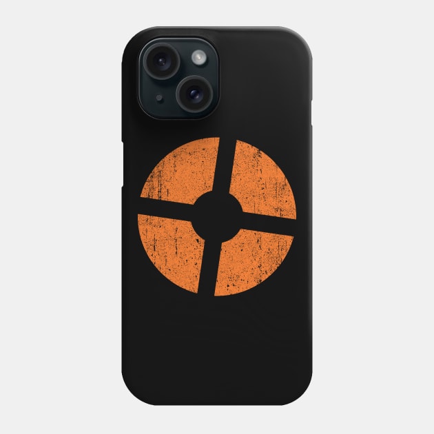 Team Fortress Symbol Phone Case by huckblade