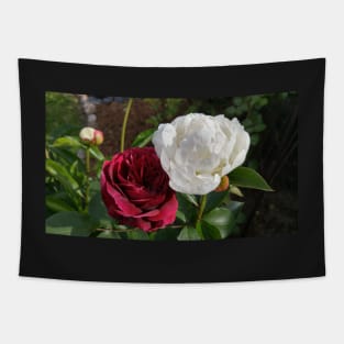 Rose and Peony Tapestry
