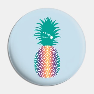 Hawaiian Pineapple Hawaii Pin