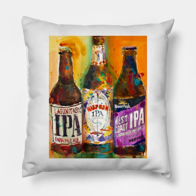 IPA Combo Pillow by dfrdesign