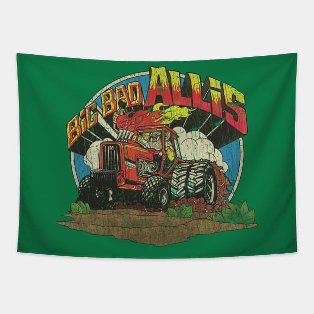 Big Bad Allis Tractor 1981 Tapestry by JCD666