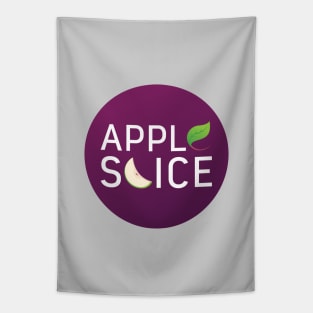 Apple Slice Circular Inverse Tapestry