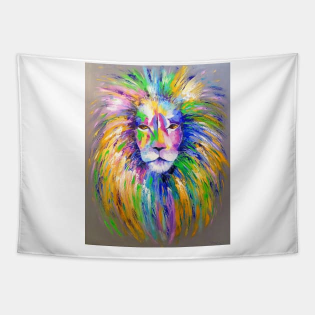 Lion Tapestry by OLHADARCHUKART