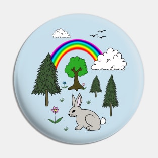 Nature Scene Pin