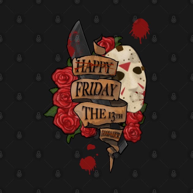 Happy Friday the 13th! Good Luck by NonDecafArt