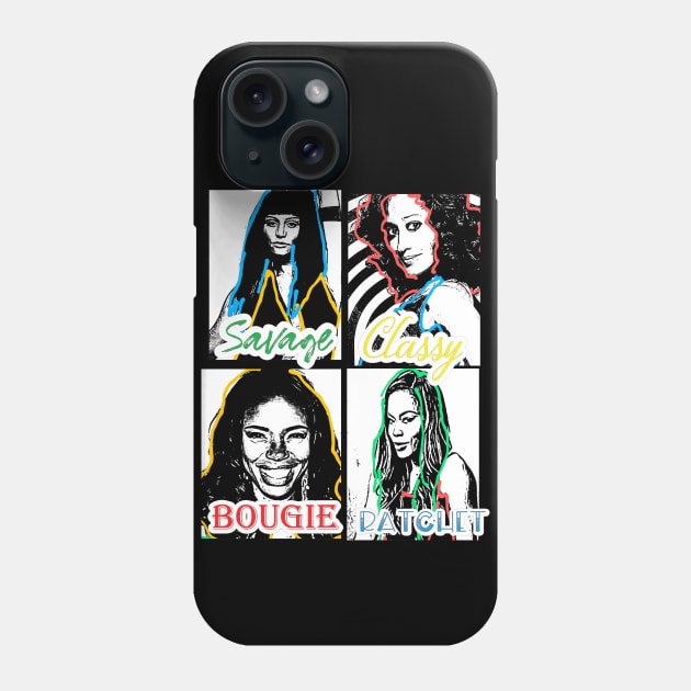 Savage Girlfriends Phone Case by Cargoprints