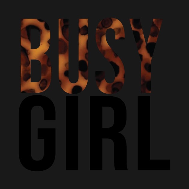 Busy Girl Tortoiseshell Pattern Study Motivation by Asilynn